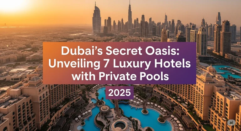 Dubai's Secret Oasis: Unveiling 7 Luxury Hotels with Private Pools 2025